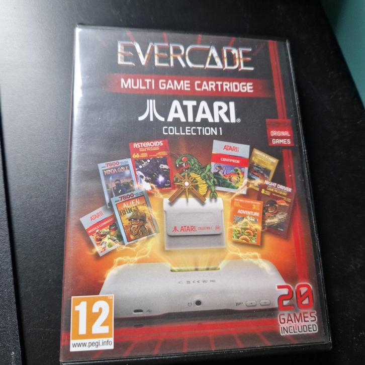 Evercade Atari Collection 1 (Legacy), Spelcomputers en Games, Games | Overige, Zo goed als nieuw, 1 speler, Vanaf 7 jaar, Ophalen of Verzenden