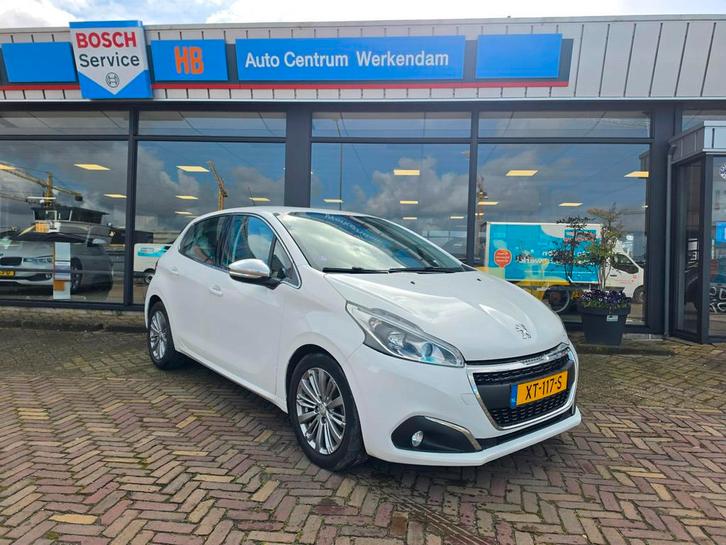 Peugeot 208 1.2 PureTech Blue Allure 17 inch Lichtmetaal, Auto's, Peugeot, Bedrijf, Te koop, ABS, Airbags, Airconditioning, Bluetooth