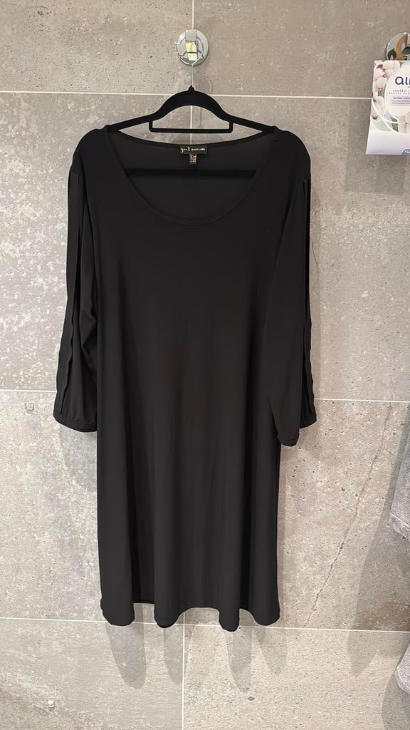 Yoek black label maat 46/48, Verzenden, Zo goed als nieuw, Zwart, Jurk