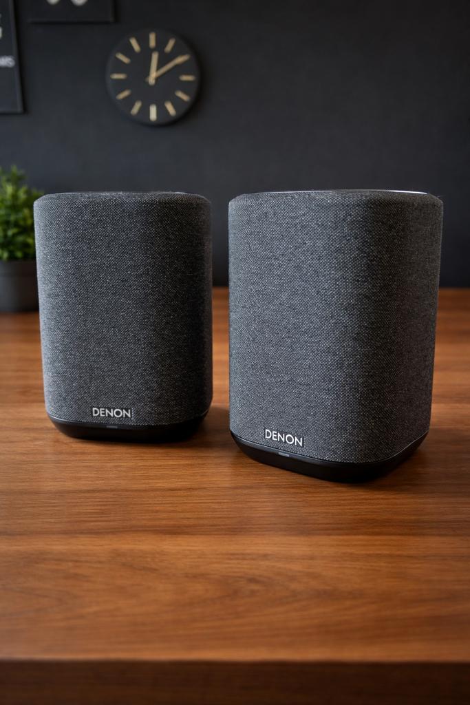 Denon home 150 speaker, Audio, Tv en Foto, Luidsprekers, Zo goed als nieuw, Front, Rear of Stereo speakers, Minder dan 60 watt