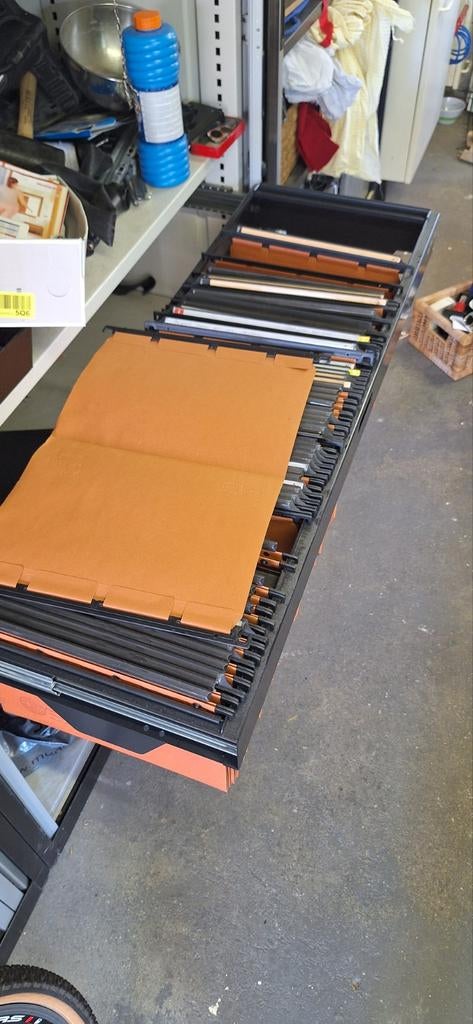 Lade met archiefmappen, Ophalen of Verzenden, 25 tot 50 cm, 50 tot 100 cm, Minder dan 100 cm