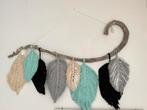 Stok met diverse macrame veren, Ophalen of Verzenden, Zo goed als nieuw