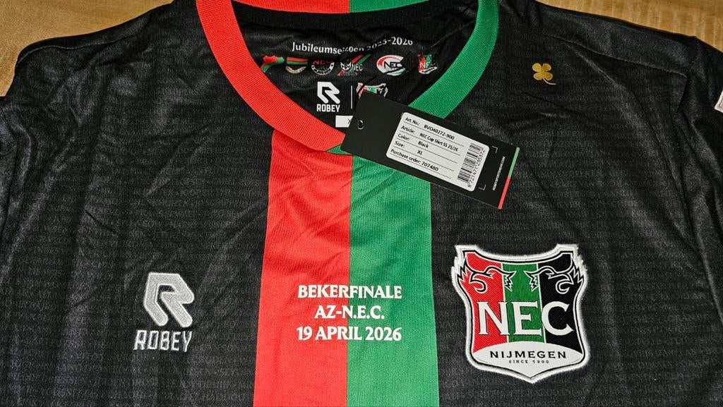 Ruilen : N.E.C Nijmegen Bekerfinale shirt xl, Maat XL, Ophalen of Verzenden, Nieuw, Shirt
