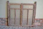 Set van 2 oude antieke ramen / ruiten., Ophalen