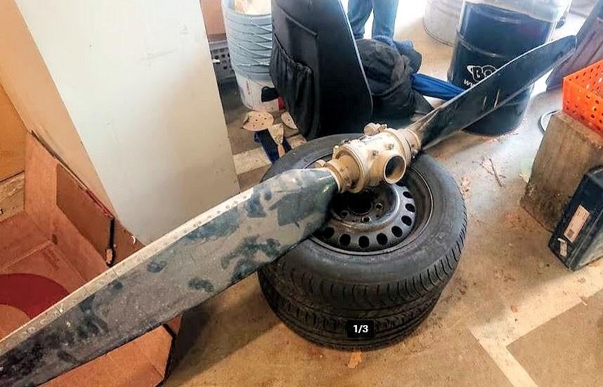 Complete propeller fokker s11, Ophalen, Boek of Tijdschrift