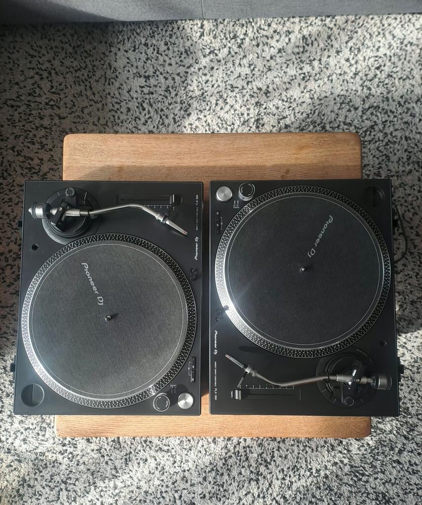 Setje Pioneer Plx 500 Draaitafels, Audio, Tv en Foto, Platenspelers, Verzenden, Pioneer