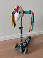 Mini Micro step Deluxe ECO LED met unicorn en linten, Ophalen, Gebruikt, Gewone step