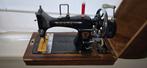 Antieke Vesta Naaimachine met Houten Koffer, Ophalen of Verzenden