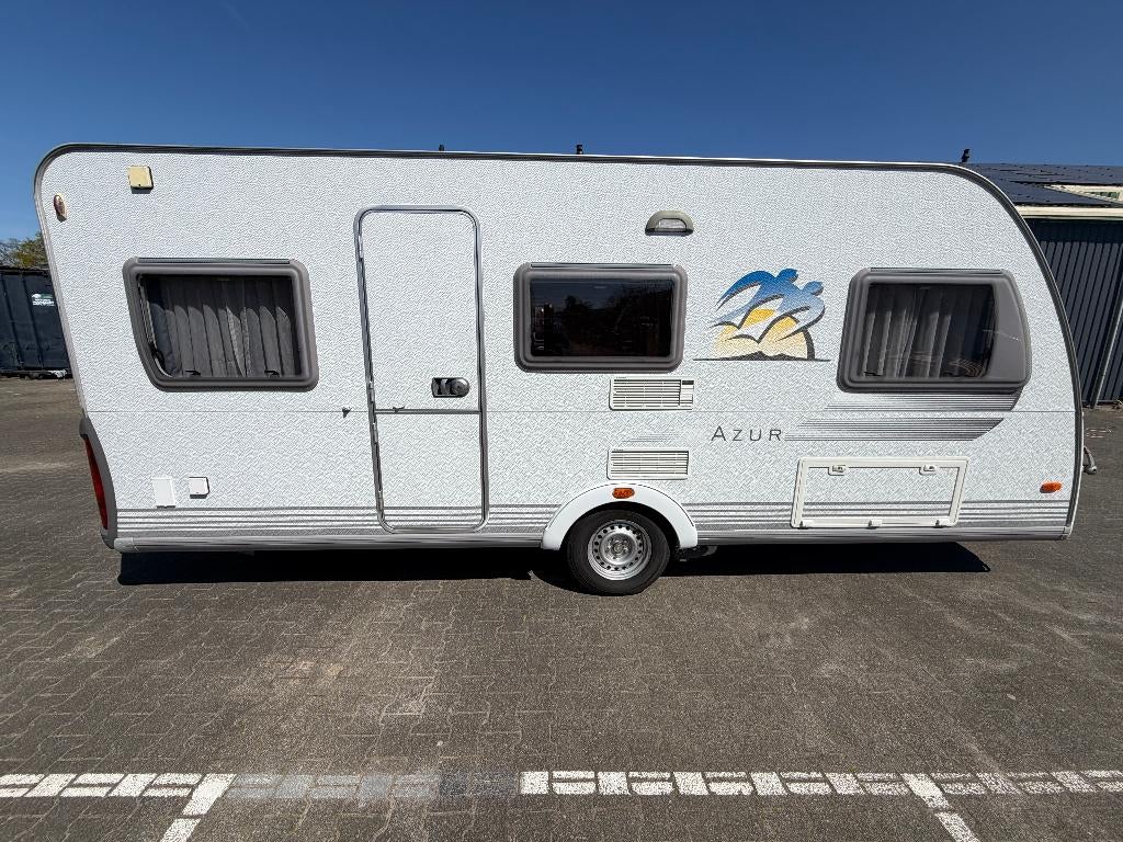 Caravan Knaus 500 EU - Mover - Voortent - 2006 -  BOVAG 2026, Caravans en Kamperen, Caravans, Rondzit, Bedrijf, Knaus, Schokbreker