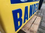 Vintage Ubo Banden Lichtbak - Uniek Reclamebord, Ophalen, Gebruikt, ., Lichtbak of (neon) lamp