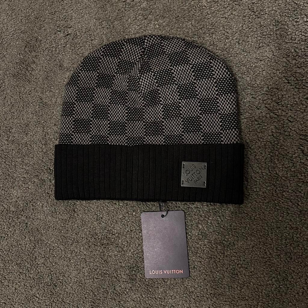 Louis Vuitton Muts Zwart - Nieuw met label, Verzenden, Nieuw, Overige maten, Muts