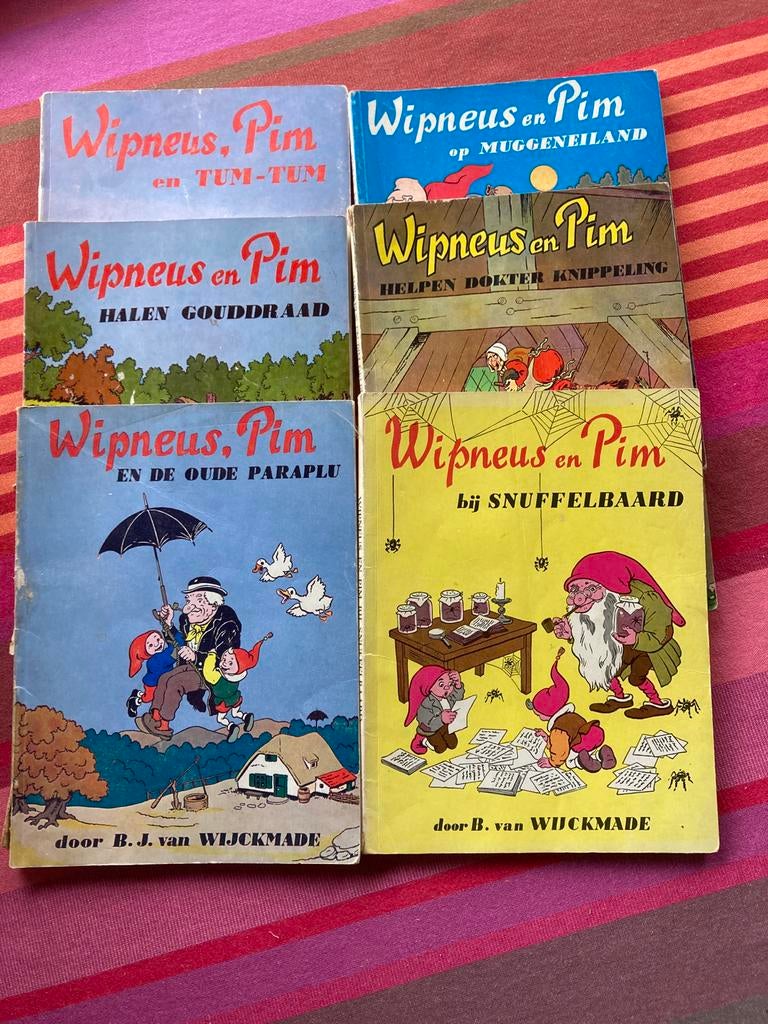 Wipneus en Pim boeken, 6 stuks, Boeken, Ophalen of Verzenden, Gelezen, Fictie algemeen