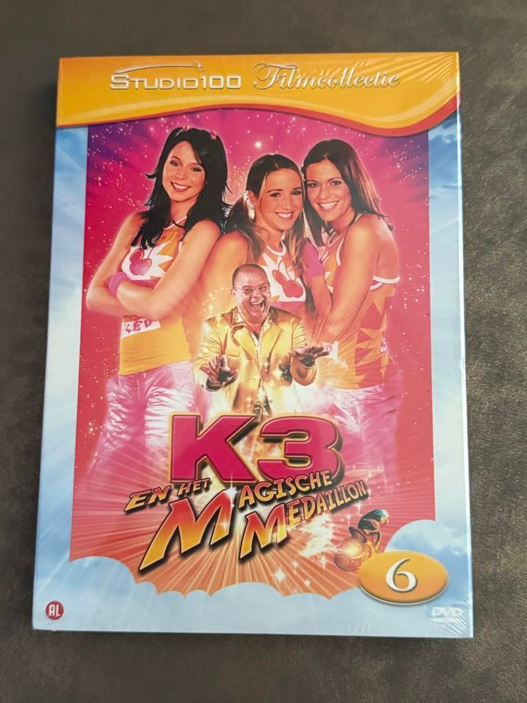 K3 en het Magische Medaillon DVD Geseald Nieuw, Cd's en Dvd's, Dvd's | Kinderen en Jeugd, Overige genres, Ophalen of Verzenden