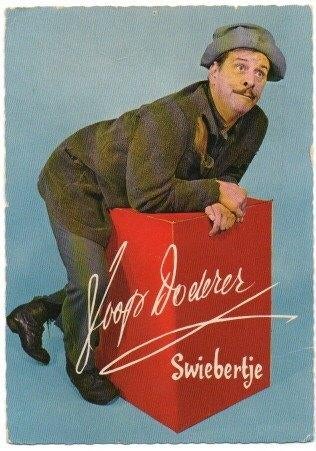 Swiebertje (92) Joop Doderer 1965, Verzamelen, Ansichtkaarten | Themakaarten, Ophalen, 1960 tot 1980, Gelopen, Sterren en Beroemdheden