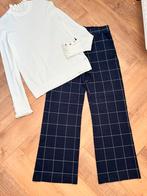 Studio anneloes set pullover L & young marilyn broek M, Ophalen of Verzenden, Zo goed als nieuw, Maat 48/50 (M), Blauw