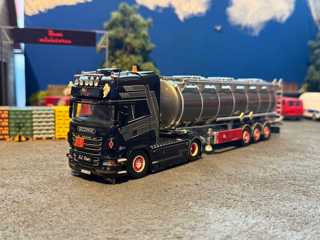 Tekno SL belgie, Hobby en Vrije tijd, Modelauto's | 1:50, Tekno, Tekno, Bus of Vrachtwagen, Tekno