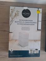 Transparante schoenen opbergdozen - set van 3, Ophalen of Verzenden, Nieuw