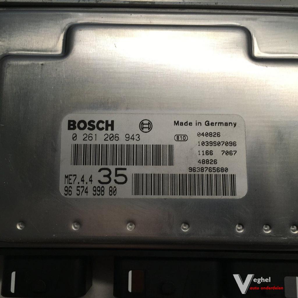 Peugeot 307 sw  2004  1.6 16v 2500090  Ecu  96 574 998 80 se, Gebruikt, -, -, Ophalen of Verzenden