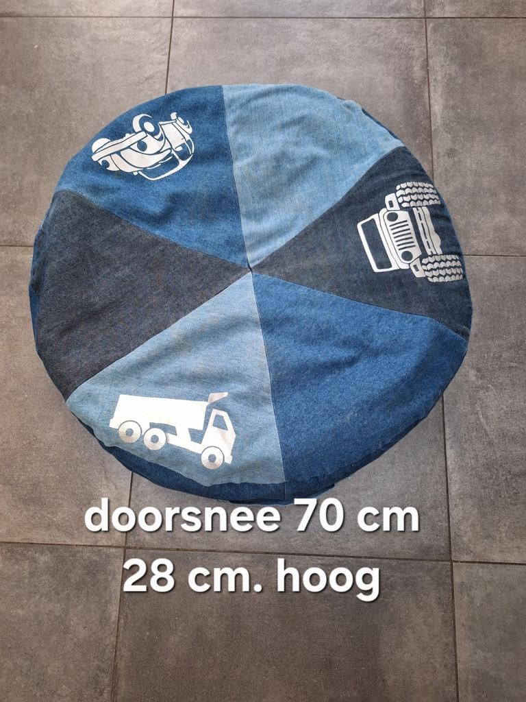 Poef, poefen, zitzak, zitzakken handmade
Super leuk, Huis en Inrichting, Zitzakken, Ophalen of Verzenden, Zo goed als nieuw, Zitzak