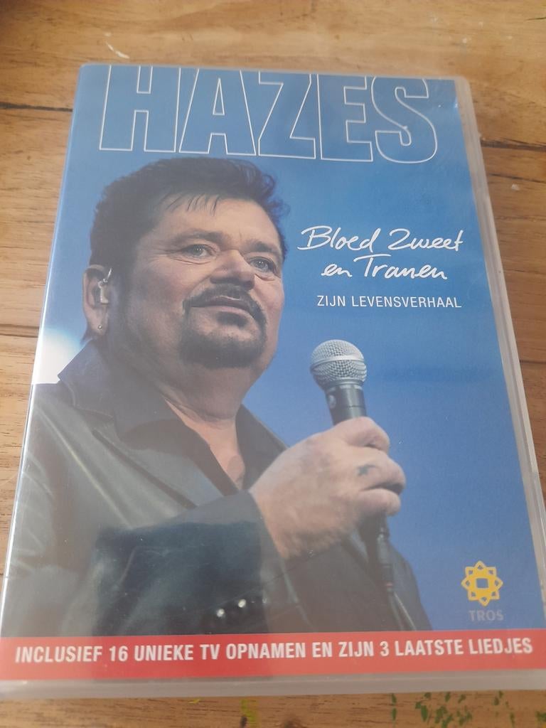 André Hazes: Bloed, Zweet en Tranen DVD, Cd's en Dvd's, Alle leeftijden, Ophalen of Verzenden, Gebruikt, Documentaire