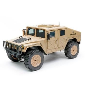 E-ZEE RC 1:16 4WD RC Hummer Military Truck Desert EZ-G2069DS, Elektro, Auto offroad, Nieuw, Ophalen of Verzenden