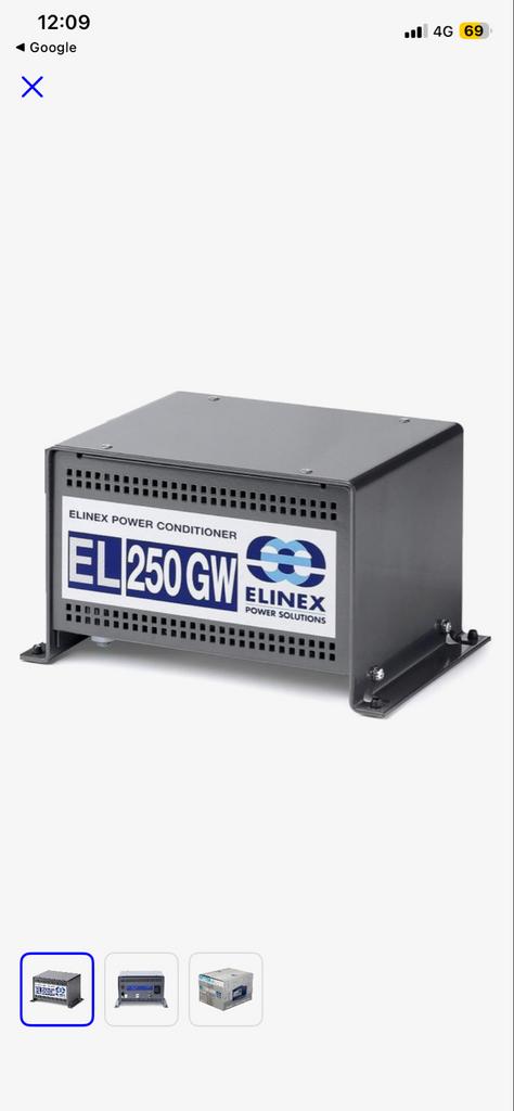 Elinx Power Conditioner EL 250 GW, Ophalen of Verzenden, Gebruikt