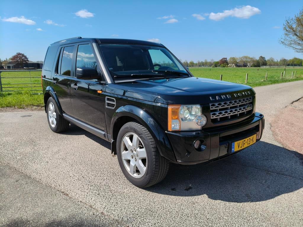 Land Rover Discovery 3 TDv6 HSE 2005 Zwart, Auto's, Bestelauto's, Automaat, 2524 kg, Land Rover, Zwart