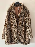 Daphnea Paris Luipaardprint Faux Fur Jas, Kleding | Dames, Ophalen of Verzenden, Zo goed als nieuw, Maat 38/40 (M), Bruin
