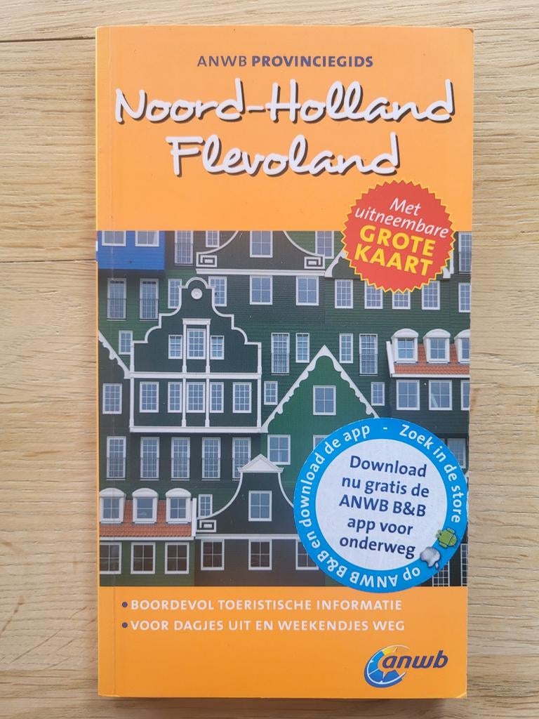 ANWB Provinciegids Noord-Holland Flevoland, Boeken, Ophalen of Verzenden