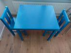 Kindertafel met 2 stoelen, Ophalen, Gebruikt, Tafel(s) en Stoel(en)