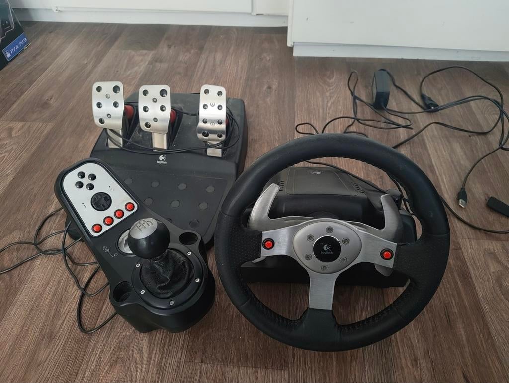 Logitech G25 !!Lees Beschrijving!!, Computers en Software, Joysticks, Ophalen, Gebruikt, Logitech