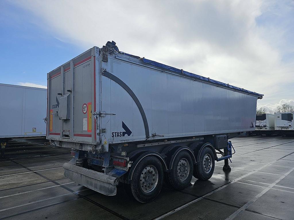 STAS S300CX 37 m3, Auto's, Vrachtwagens, Overige kleuren, Bedrijf, ABS, Aanhangers en Opleggers
