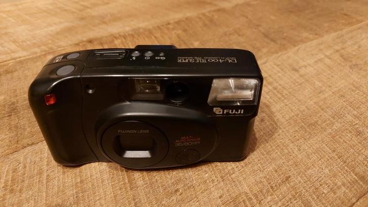 Fuji DL-400 Telesuper analoge fotocamera 35-80mm, Audio, Tv en Foto, Videocamera's Digitaal, Overige soorten, Overige merken, Minder dan 8x