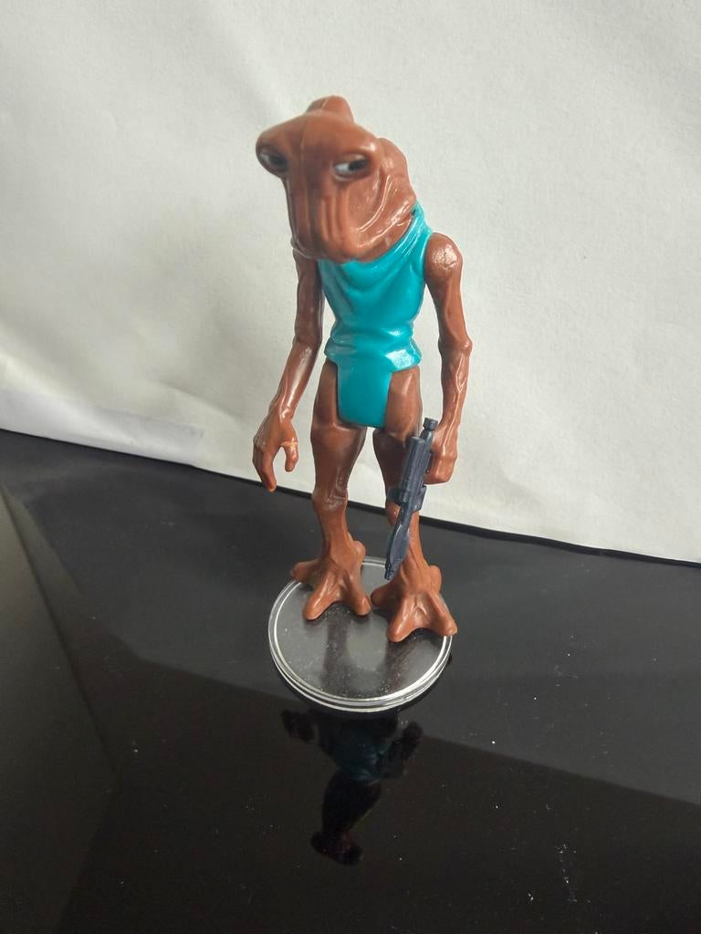 Vintage Star Wars Hammerhead met originele blaster, Verzamelen, Star Wars, Ophalen of Verzenden, Zo goed als nieuw, Actiefiguurtje