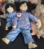 Chinese poppen met porseleinen handjes/voetjes&zacht lijfje, Verzamelen, Ophalen of Verzenden, Pop