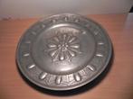 Tinnen wandbord, diam. 37 cm, oud, 1938, Antiek en Kunst, Antiek | Tin, Ophalen of Verzenden