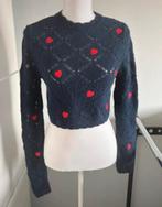 Hartjes trui, Ophalen of Verzenden, Zo goed als nieuw, Maat 36 (S), Blauw