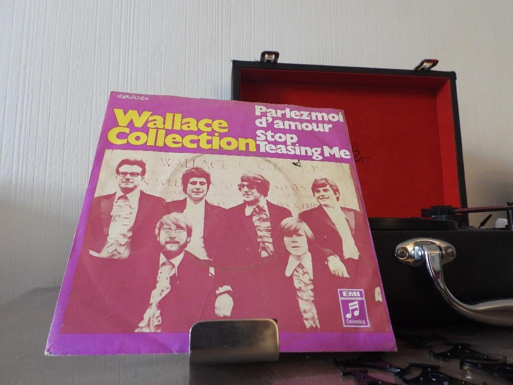 Wallace Collection – Parlez-Moi D'Amour - Stop teasing me, Cd's en Dvd's, Vinyl Singles, Ophalen of Verzenden, Gebruikt, Pop, Single