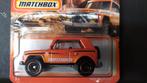 International Scout Field Car oranje 1:64 3inch Matchbox Pol, Auto, Verzenden, Nieuw, Matchbox@mattel.com