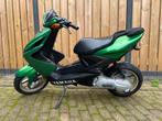Yamaha Aerox YQ100 A1 100cc – Jaguar Groen — NL kenteken, Fietsen en Brommers, Ophalen