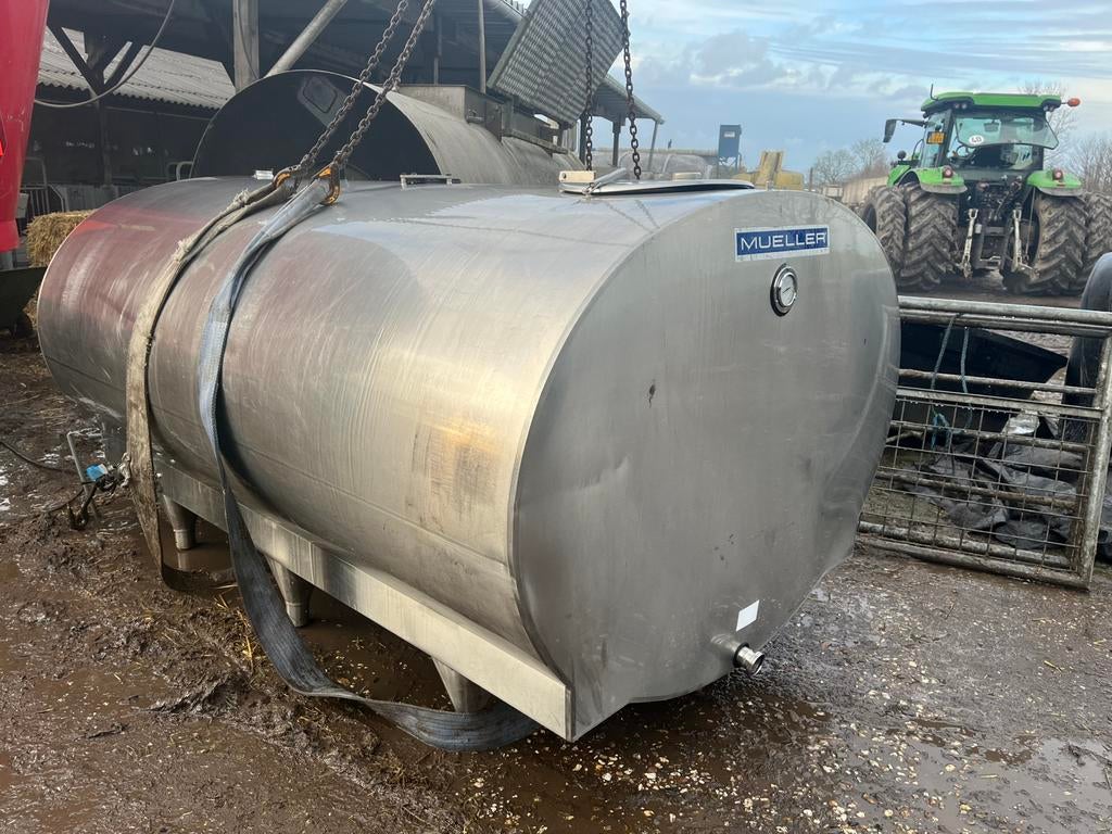 Melkkoeltank, Toebehoren