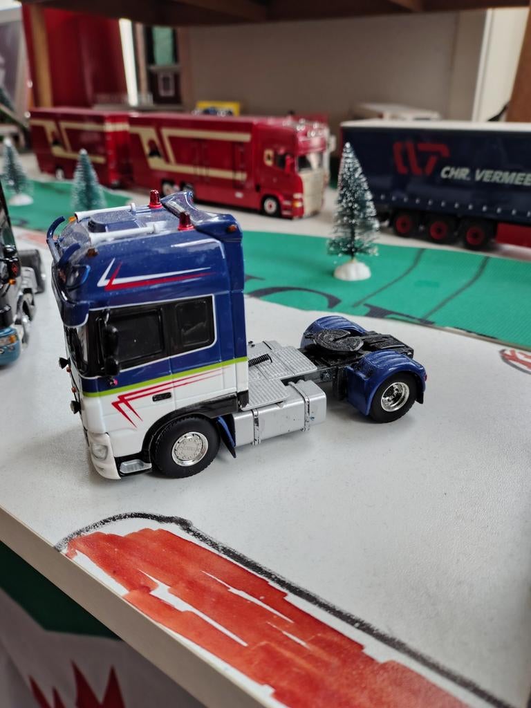 Mooie daf, Hobby en Vrije tijd, Modelauto's | 1:50, Verzenden, Zo goed als nieuw, Bus of Vrachtwagen, Wsi
