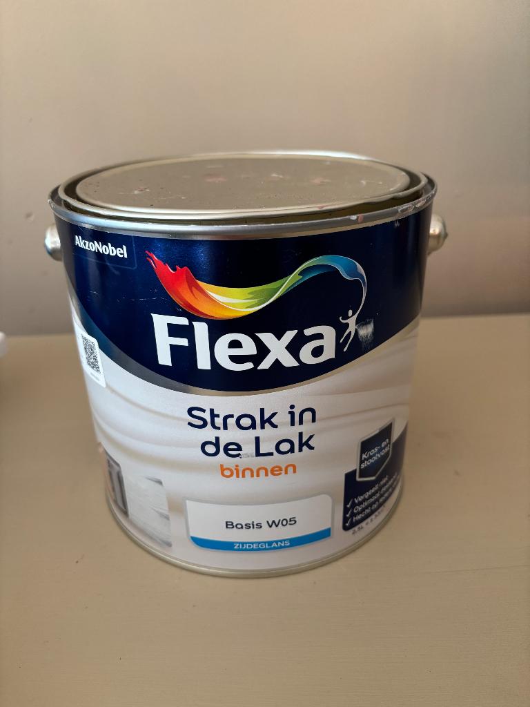 Flexa Binnenlak Zijdeglans – Terra Pink (Labpaint) – 2,5L, Ophalen, Zo goed als nieuw, Roze, Lak
