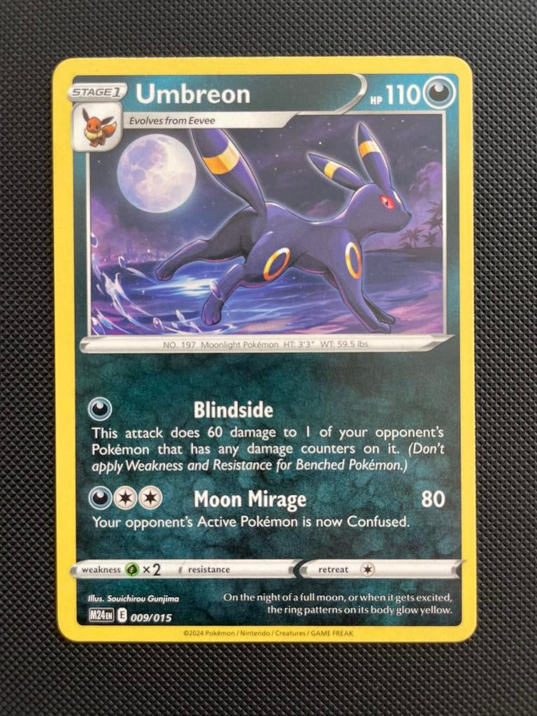 Umbreon 009/015 McDonald’s 2024, Verzenden, Zo goed als nieuw