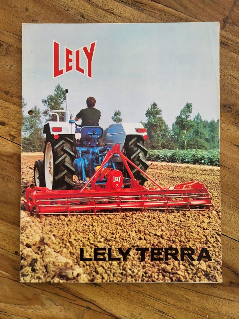 tractor folder Lely Terra, Ophalen of Verzenden, Zo goed als nieuw