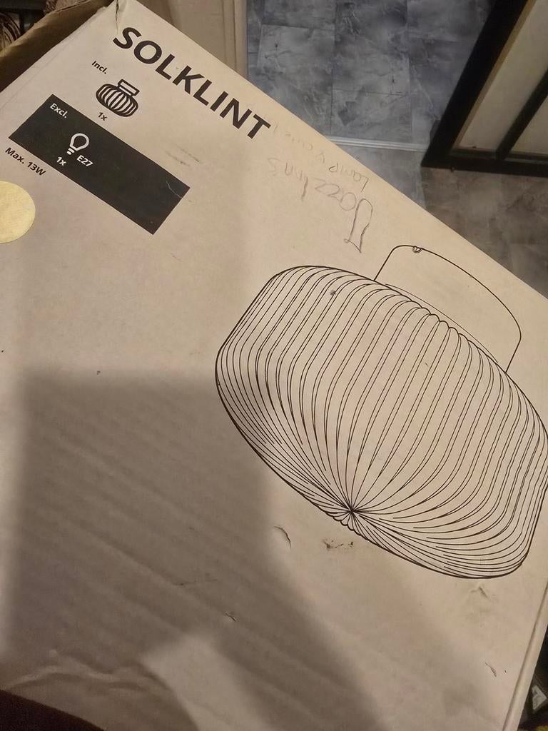 2 nieuwe IKEA hanglampen SOLKLINT en PS 2014, Ophalen of Verzenden