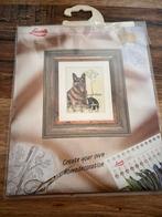 Lanarte borduurpakket van een Duitse Herdershond., Ophalen of Verzenden, Nieuw, Handborduren, Borduurpakket