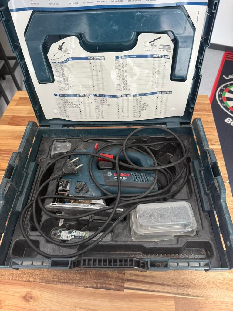 Decoupeerzaag bosh, Ophalen of Verzenden, Zo goed als nieuw, Boormachine