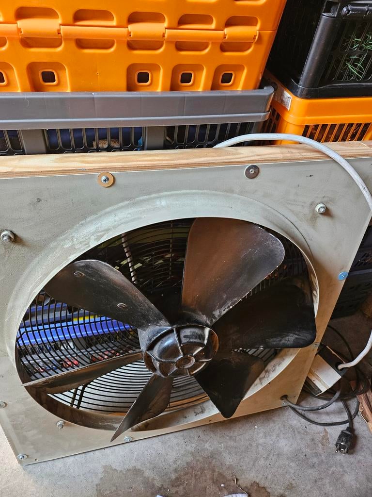 Grote Industriële Ventilator - Krachtige Luchtverplaatsing, Witgoed en Apparatuur, Ventilatoren, Ophalen, Gebruikt, Overige