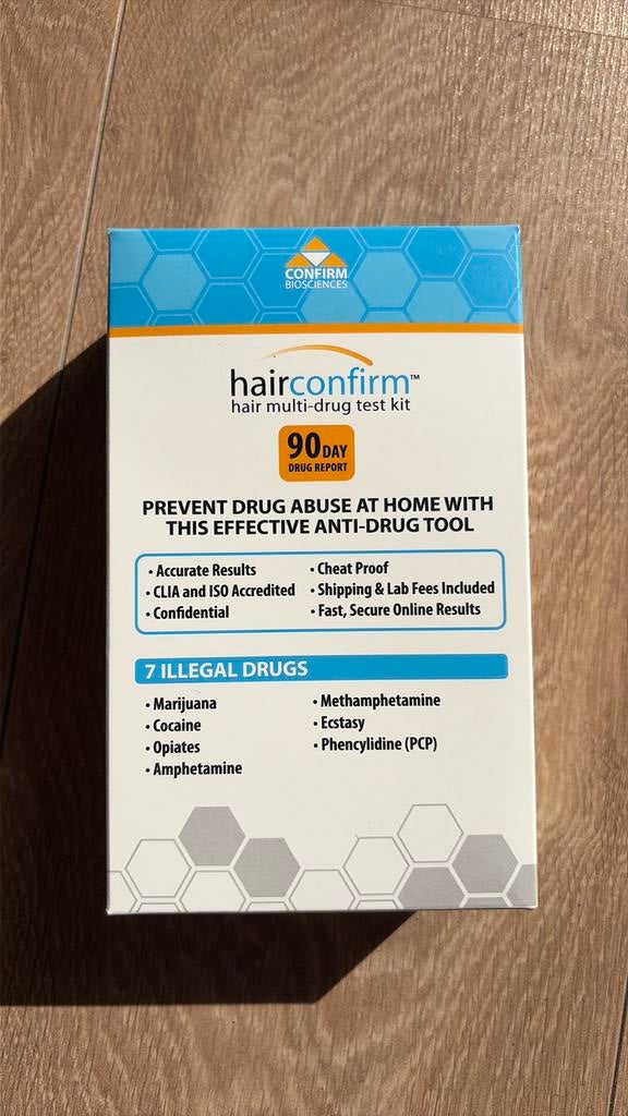 Drugstest multi (haar) 90 dagen incl.lab.uitslag, Ophalen of Verzenden, Nieuw, Overige typen